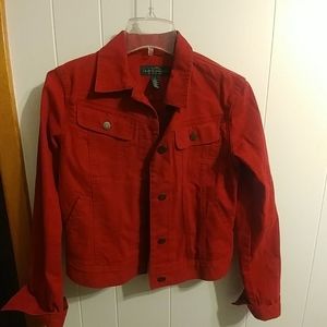Red Ralph Lauren Jean jacket